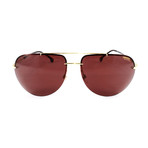 Carrera // Men's 149S Polarized Sunglasses // Gold