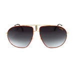 Carrera // Men's Bound Sunglasses // Red Gold