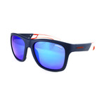 Carrera // Men's 4007S Sunglasses // Matte Blue
