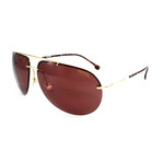 Carrera // Men's 149S Polarized Sunglasses // Gold