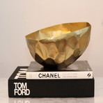 Faceted Bowl // Gold-Tone (Medium)
