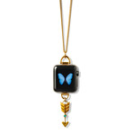 Apple Watch // Arrow Charm Necklace // Gold (38mm)