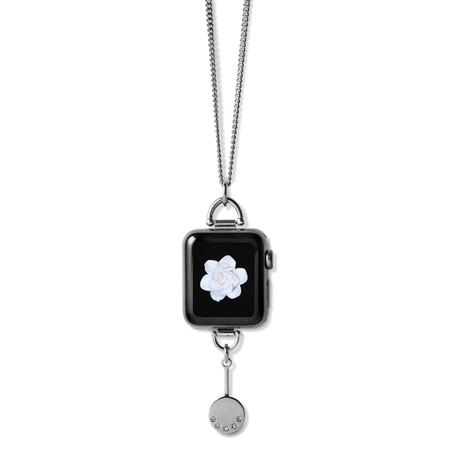 Apple Watch // Pendulum Charm Necklace // Steel (38mm)