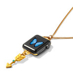 Apple Watch // Arrow Charm Necklace // Gold (38mm)
