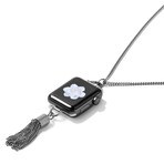 Apple Watch // Tassel Charm Necklace // Steel (38mm)
