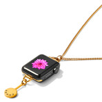 Apple Watch // Pendulum Charm Necklace // Gold (38mm)