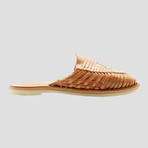 Sol Huarache Slide // Tan + Red Insole (US Size 8)