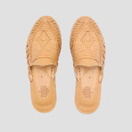 Sol Huarache Slide // Tan + Red Insole (US Size 12)