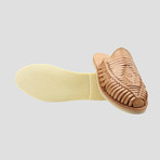 Sol Huarache Slide // Tan + Red Insole (US Size 10)