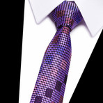 Neck Tie // Purple Futuristic Design