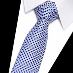 Neck Tie // Light Blue + Navy Stripe