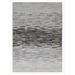 Galaxy Collection Hand Loomed KSY-960 Cowhide Area Rug // Silver (5' x 8')