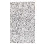 Paris Shag Collections Hand Woven Poly + Cotton Shaggy Area Rug // Gray (5' x 8')