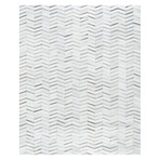 Galaxy Collection Hand Loomed KSY-685 Area Rug // Silver (5' x 8')