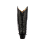 Eaton Extra Wide Cowboy Boots // Black (US: 9.5)