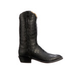 Eaton Extra Wide Cowboy Boots // Black (US: 8.5)