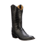 Eaton Extra Wide Cowboy Boots // Black (US: 7)