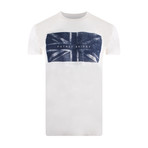 Union Flag T-Shirt // Vintage White (L)