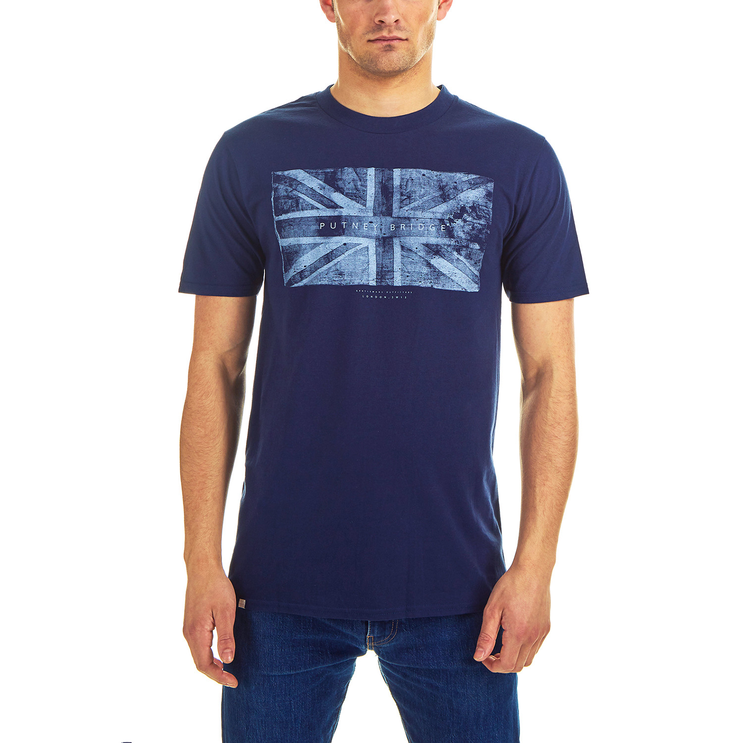 Union Flag T-Shirt // Navy (2XL) - Putney Bridge - Touch of Modern