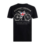 Vintage Cycling T-Shirt // Black (L)