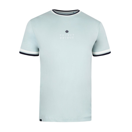 Crown-Tipped T-Shirt // Teal (M)