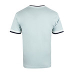 Crown-Tipped T-Shirt // Teal (L)