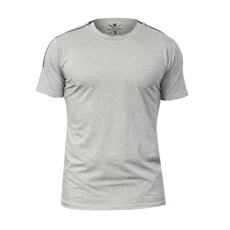 Warriors & Scholars // Hanover Fitness Tech T-Shirt // Gray (S)