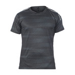 Warriors & Scholars // Hanover Fitness Tech T-Shirt // Black (L)