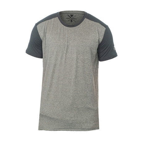 Riley Fitness Tech T // Charcoal (XS)