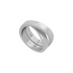 Vintage Cartier 18k White Gold Ring // Ring Size: 6