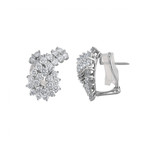 Vintage Tiffany & Co. Platinum Diamond Earrings