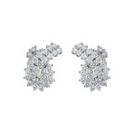 Vintage Tiffany & Co. Platinum Diamond Earrings