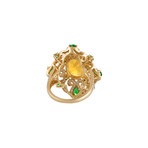 Estate 18k Yellow Gold Multi-Stone Ring // Ring Size: 6.5