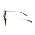 Women's J4003 Optical Frames // Green Gradient + Light Gunmetal