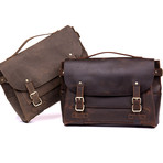 Cambridge Satchel Bag (Dark Brown)