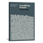 Love Will Tear Us Apart By Joy Division Lyrics Print // Reign & Hail (8"W x 12"H x 0.75"D)