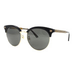 Gucci Women's Sunglasses // GG0222SK // Black + Gold
