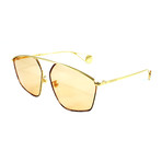 Gucci Women's Sunglasses // GG0437SA // Gold