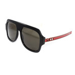 Gucci Women's Sunglasses // GG0255S // Black + Ivory