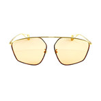 Gucci Women's Sunglasses // GG0437SA // Gold