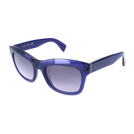 Women's TO0187 90W Sunglasses // Shiny Blue