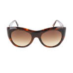 Tod's // Women's TO0214 56F Sunglasses // Havana