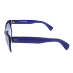 Women's TO0187 90W Sunglasses // Shiny Blue