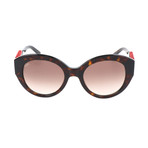 Women's TO0194 52F Sunglasses // Dark Havana