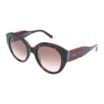 Women's TO0194 52F Sunglasses // Dark Havana
