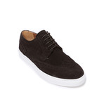 Wing Cap Sneaker // Dark Brown (Euro: 40)