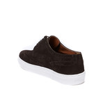 Wing Cap Sneaker // Dark Brown (Euro: 40)