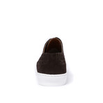 Wing Cap Sneaker // Dark Brown (Euro: 40)