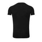 Basic V-Neck T-Shirt // Black (S)