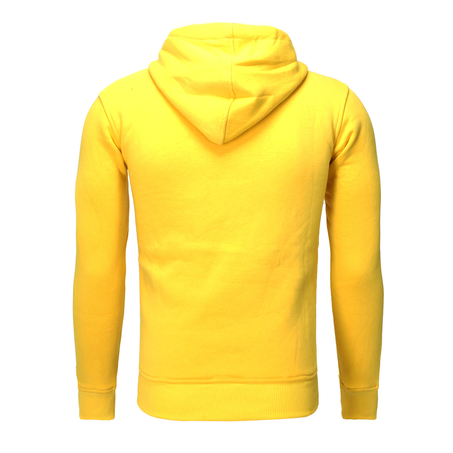 Zip-Up Sweatshirt // Yellow + Navy (Small) - Akito - Touch of Modern